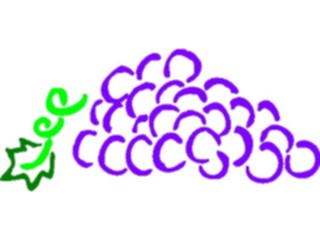 Sticker Custom Preview Image #063920 Food Drink Fruits Grapes47
