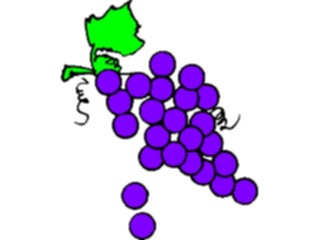 Sticker Custom Preview Image #063924 Food Drink Fruits Grapes51