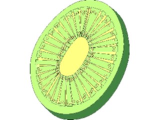 Sticker Custom Preview Image #063947 Food Drink Fruits Kiwi01