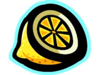 Sticker Custom Preview Image #063965 Food Drink Fruits Lemon09