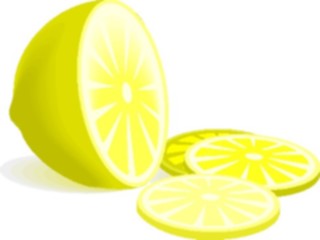 Sticker Custom Preview Image #063969 Food Drink Fruits Lemon13