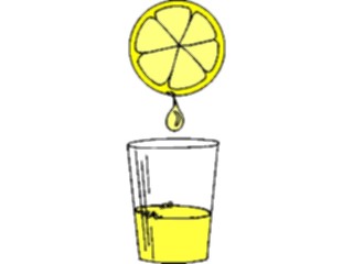Sticker Custom Preview Image #063977 Food Drink Fruits Lemon Juice