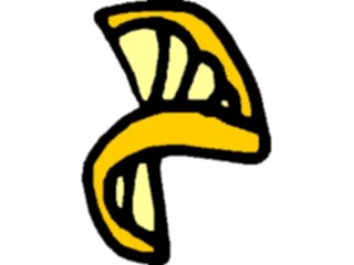 Sticker Custom Preview Image #063986 Food Drink Fruits Lemon Twist