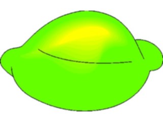 Sticker Custom Preview Image #064007 Food Drink Fruits Lime10