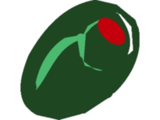 Sticker Custom Preview Image #064020 Food Drink Fruits Olive2