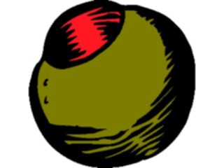 Sticker Custom Preview Image #064022 Food Drink Fruits Olive4