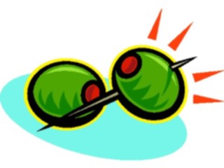Sticker Custom Preview Image #064028 Food Drink Fruits Olives2
