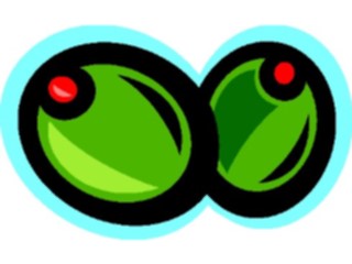 Sticker Custom Preview Image #064029 Food Drink Fruits Olives3