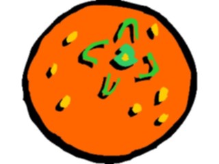 Sticker Custom Preview Image #064043 Food Drink Fruits Orange09