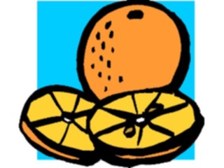Sticker Custom Preview Image #064074 Food Drink Fruits Oranges02