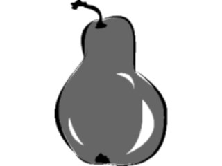 Sticker Custom Preview Image #064122 Food Drink Fruits Pear08