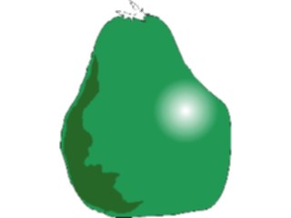 Sticker Custom Preview Image #064127 Food Drink Fruits Pear13