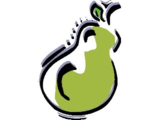 Sticker Custom Preview Image #064131 Food Drink Fruits Pear17