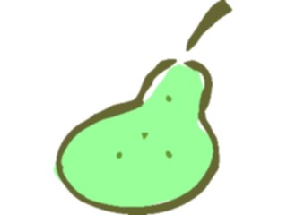 Sticker Custom Preview Image #064132 Food Drink Fruits Pear18