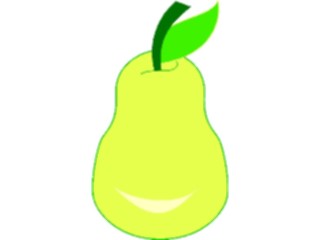 Sticker Custom Preview Image #064134 Food Drink Fruits Pear20