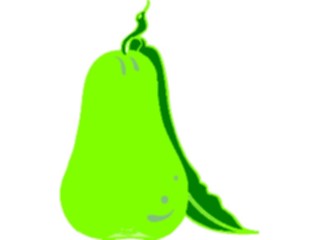 Sticker Custom Preview Image #064136 Food Drink Fruits Pear22