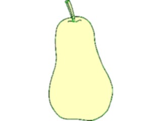 Sticker Custom Preview Image #064137 Food Drink Fruits Pear23