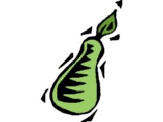 Sticker Custom Preview Image #064140 Food Drink Fruits Pear26