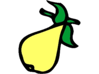 Sticker Custom Preview Image #064143 Food Drink Fruits Pear29