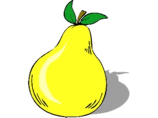 Sticker Custom Preview Image #064149 Food Drink Fruits Pear35