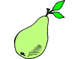 Sticker Custom Preview Image #064151 Food Drink Fruits Pear37