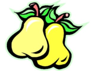 Sticker Custom Preview Image #064159 Food Drink Fruits Pears04
