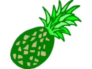 Sticker Custom Preview Image #064175 Food Drink Fruits Pineapple10