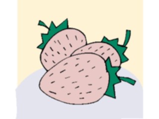 Sticker Custom Preview Image #064209 Food Drink Fruits Strawberries12