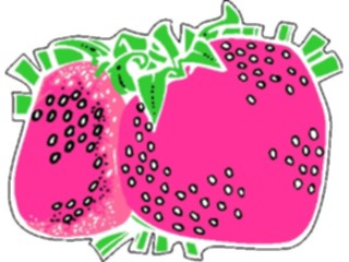Sticker Custom Preview Image #064217 Food Drink Fruits Strawberries20