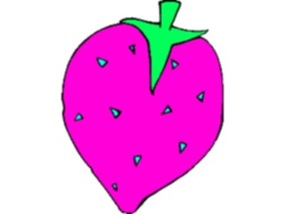 Sticker Custom Preview Image #064224 Food Drink Fruits Strawberry02