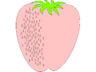 Sticker Custom Preview Image #064225 Food Drink Fruits Strawberry03