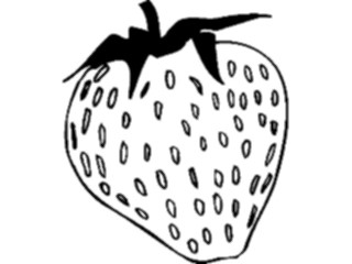 Sticker Custom Preview Image #064228 Food Drink Fruits Strawberry06