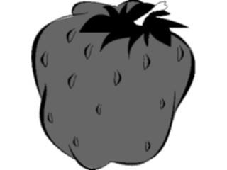 Sticker Custom Preview Image #064230 Food Drink Fruits Strawberry08