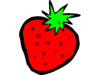 Sticker Custom Preview Image #064231 Food Drink Fruits Strawberry09