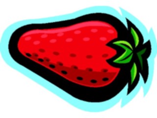 Sticker Custom Preview Image #064236 Food Drink Fruits Strawberry14