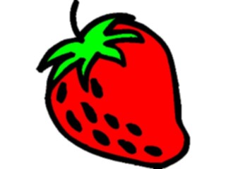 Sticker Custom Preview Image #064239 Food Drink Fruits Strawberry17