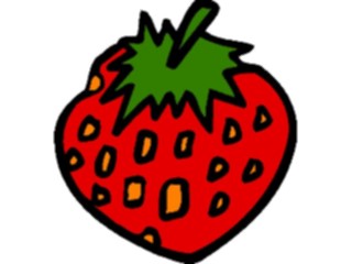 Sticker Custom Preview Image #064244 Food Drink Fruits Strawberry22