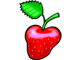 Sticker Custom Preview Image #064247 Food Drink Fruits Strawberry25