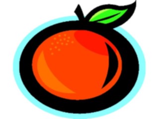 Sticker Custom Preview Image #064254 Food Drink Fruits Tangerine1