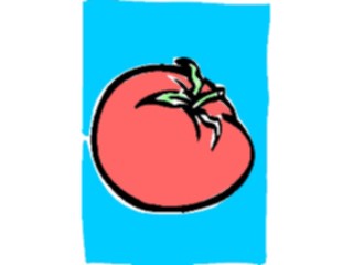 Sticker Custom Preview Image #064258 Food Drink Fruits Tomato01