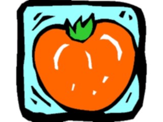 Sticker Custom Preview Image #064260 Food Drink Fruits Tomato03