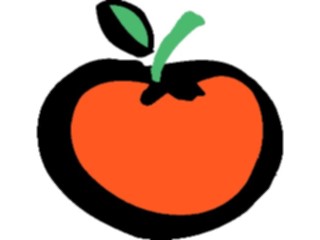 Sticker Custom Preview Image #064265 Food Drink Fruits Tomato08