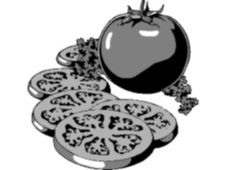 Sticker Custom Preview Image #064289 Food Drink Fruits Tomato Slices1