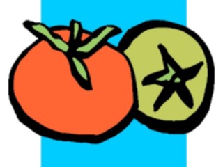 Sticker Custom Preview Image #064293 Food Drink Fruits Tomatoes03