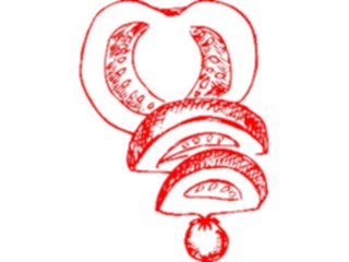 Sticker Custom Preview Image #064299 Food Drink Fruits Tomatoes09