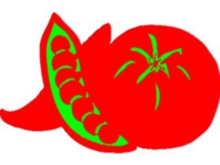 Sticker Custom Preview Image #064300 Food Drink Fruits Tomatoes10