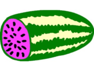 Sticker Custom Preview Image #064315 Food Drink Fruits Watermelon13
