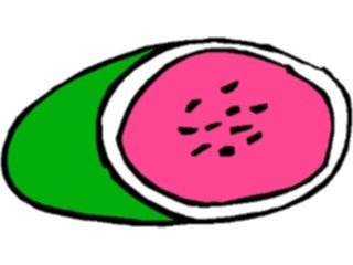 Sticker Custom Preview Image #064325 Food Drink Fruits Watermelon23