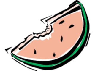 Sticker Custom Preview Image #064329 Food Drink Fruits Watermelon Slice03