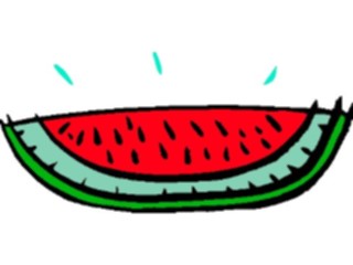 Sticker Custom Preview Image #064330 Food Drink Fruits Watermelon Slice04